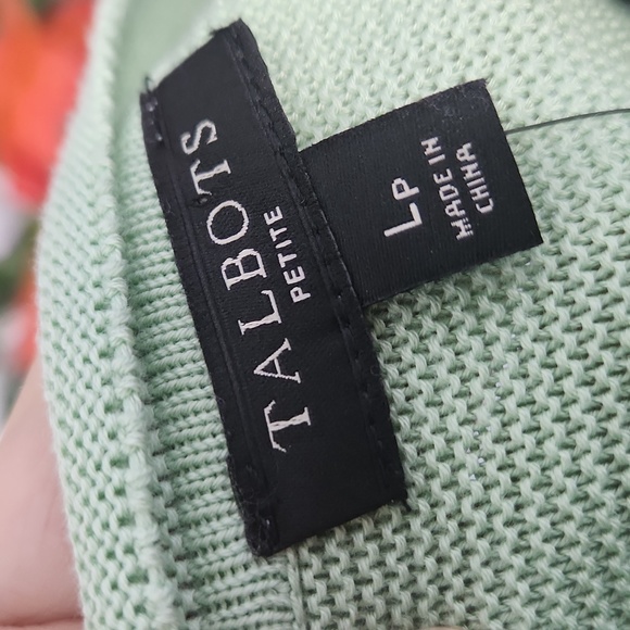 Talbots Button Sleeve Sweater - Picture 6 of 9